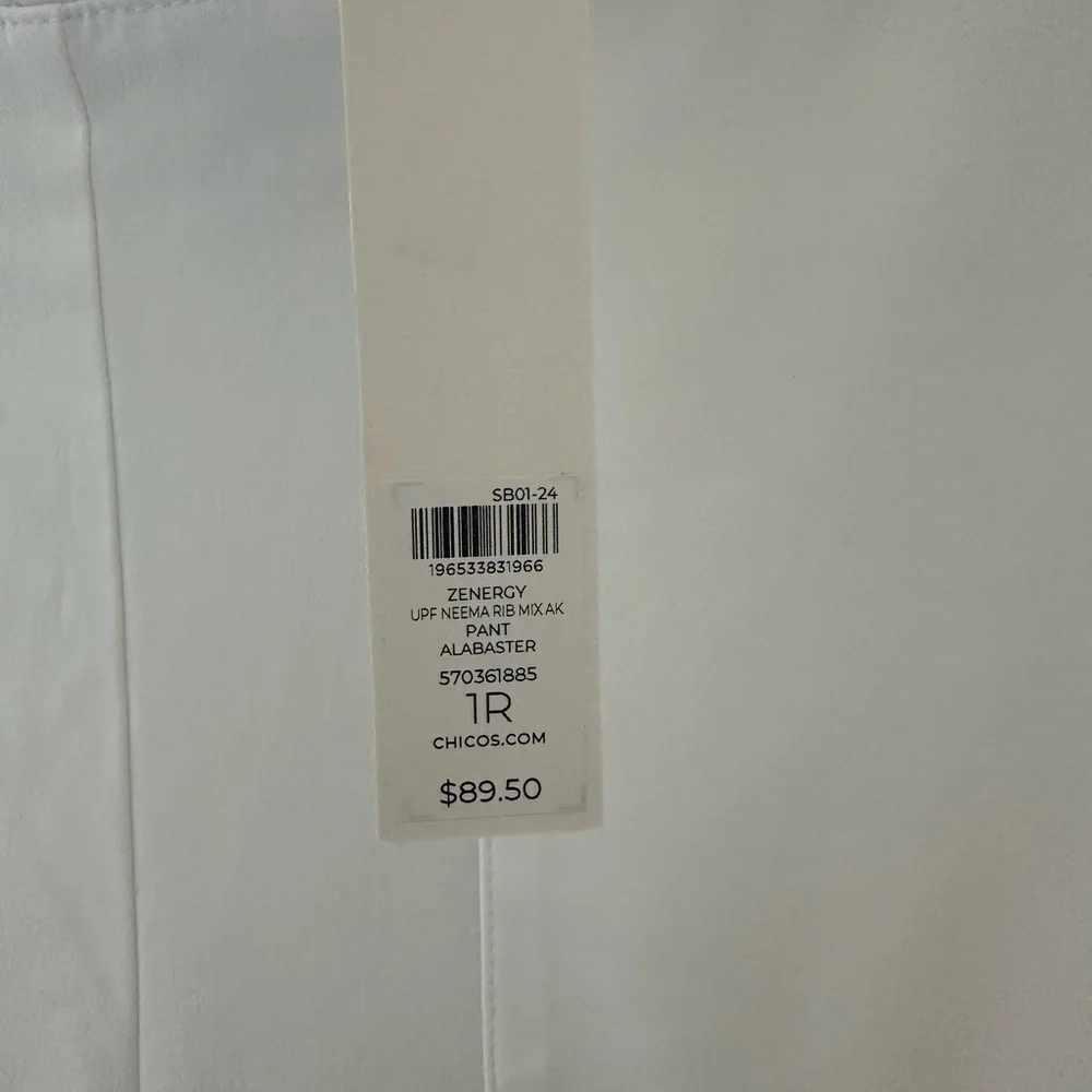 Chico's Zenergy Alabaster Pants - Picture 8 of 10